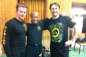 Laurence Sandum with Guro Dan Inosanto | Laurence Sandum's Black Belt Martial Arts Academy