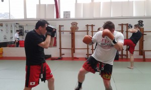 Laurence Sandums Black Belt Kickboxing Grading