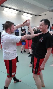 Laurence Sandums Black Belt Kickboxing Grading